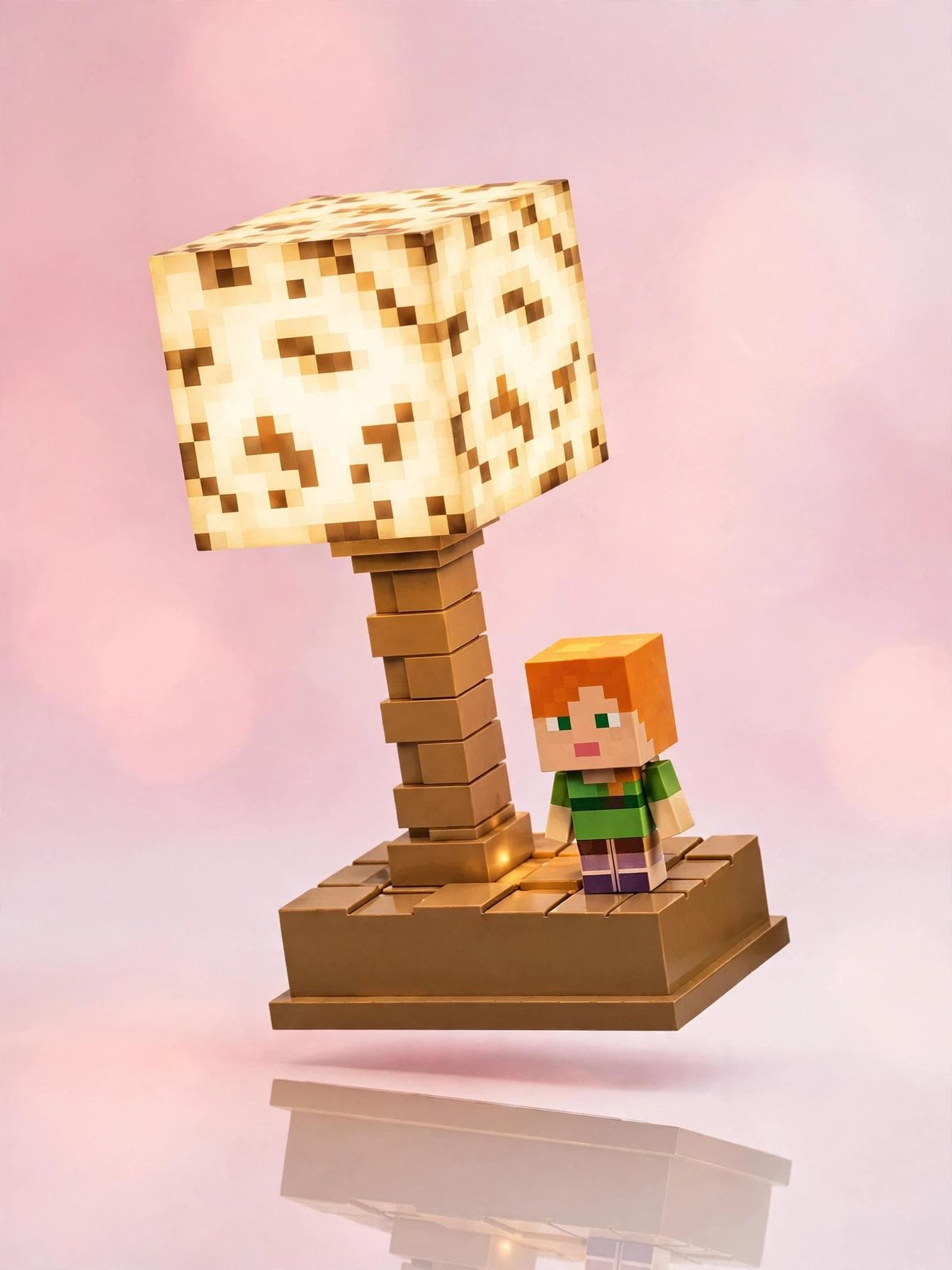 Pixel Gaming 2-in-1 LED Night Light Lamp - Glowstone