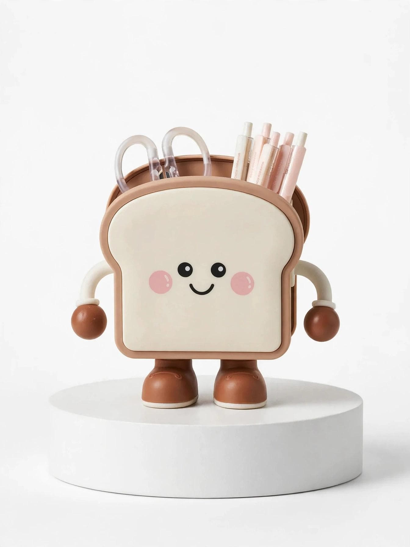 Pinteresty Foodie Bread Aesthetic Pen Stand