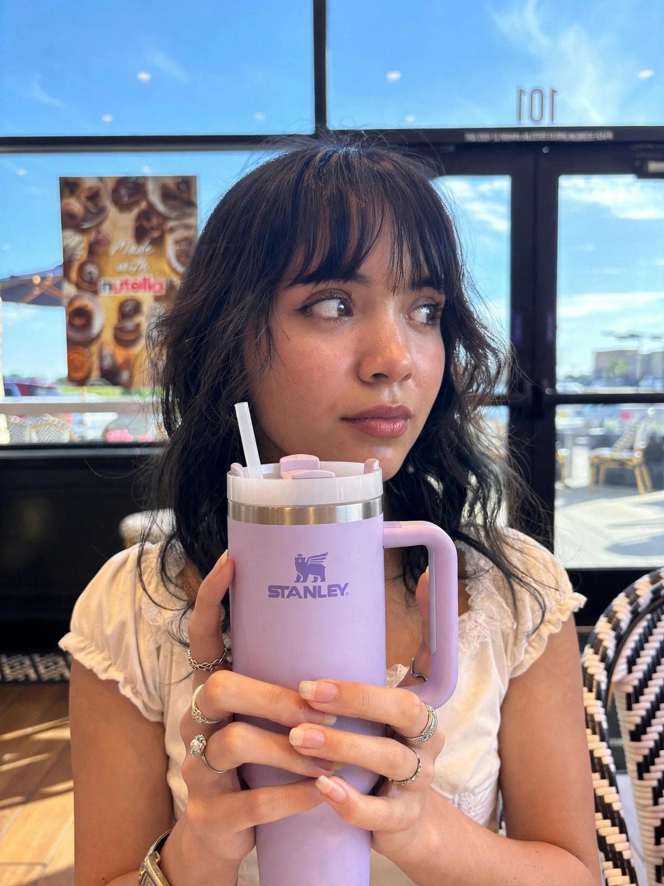 Premium 40oz Insulated Tumbler - Stanley-Inspired Replica - Lavender Purple