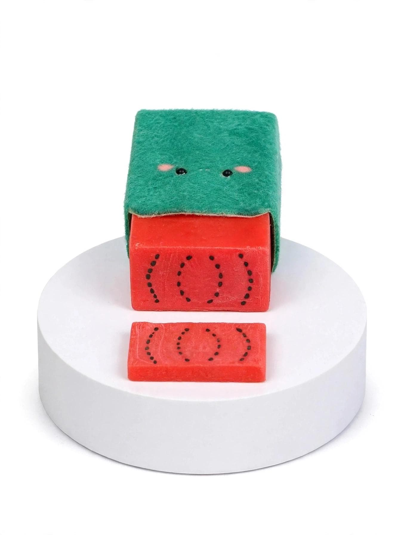 Kawaii Plush Watermelon Fruit Eraser