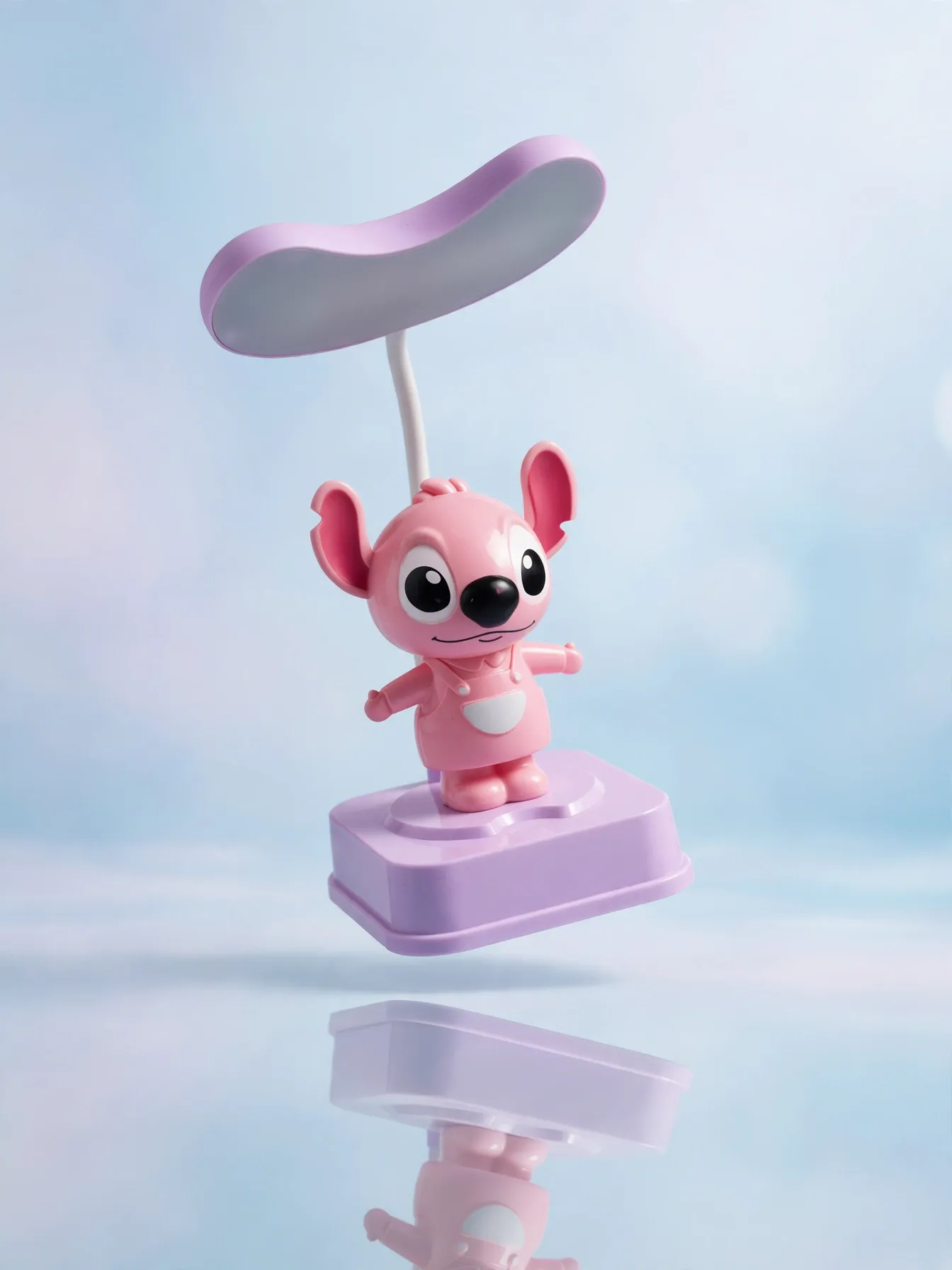 Pink Alien Rechargeable Desk Lamp